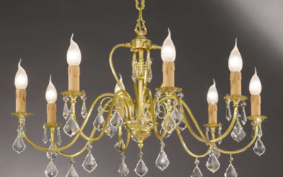 Con i lampadari con cristalli pendenti Nervilamp tutti rimangono senza parole